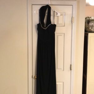 BCBG Long Black Dress